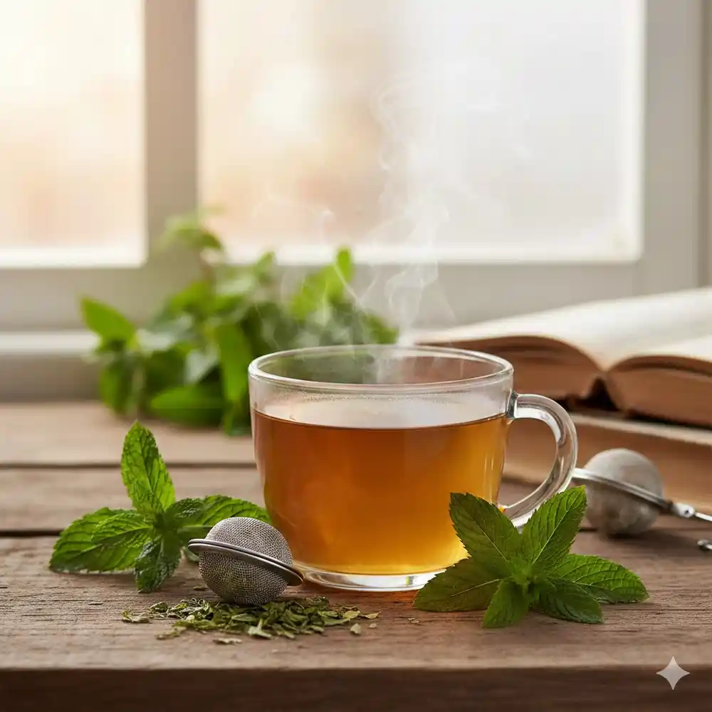 Benefits of Spearmint tea
