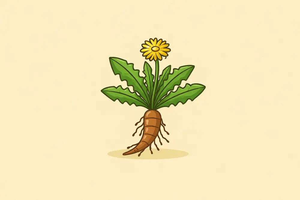 Dandelion Root vs Leaf