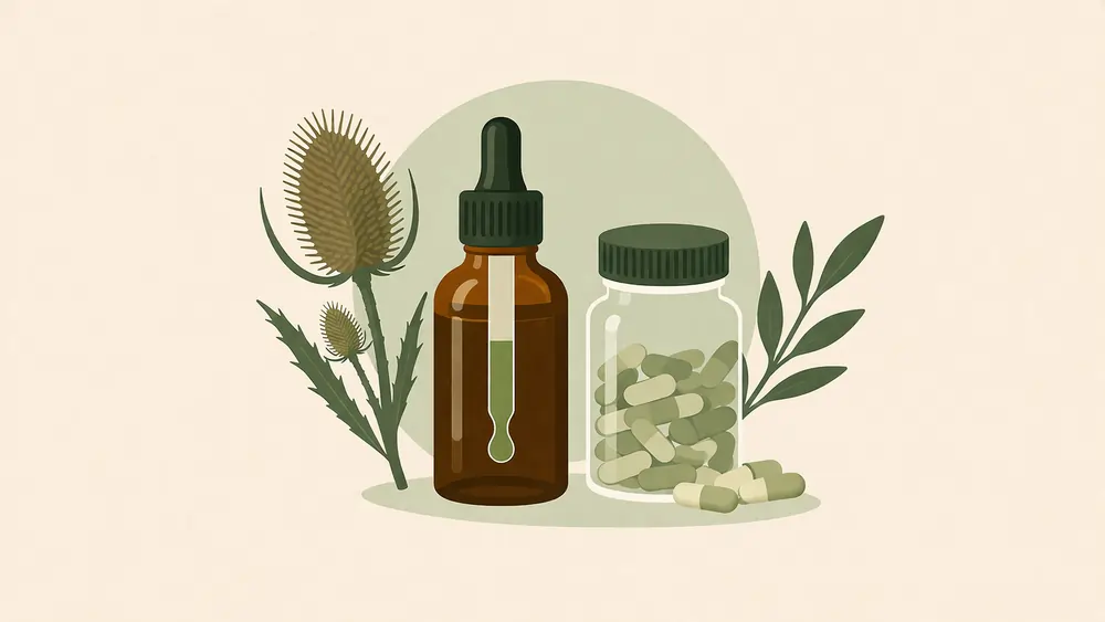 Teasel Root Tincture vs Capsules