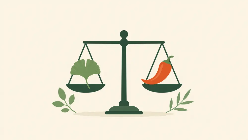Ginkgo vs Cayenne for Circulation Support