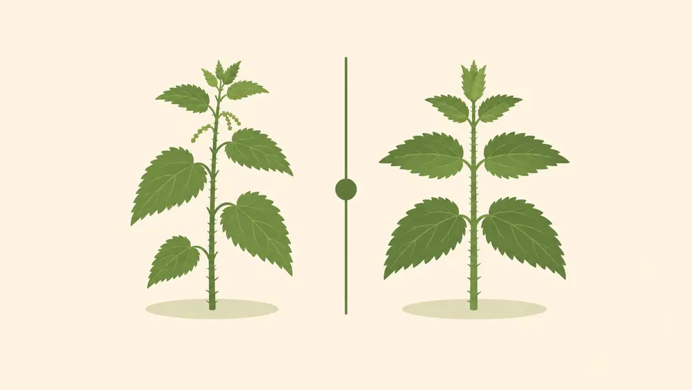 Wood Nettle vs Stinging Nettle Identification
