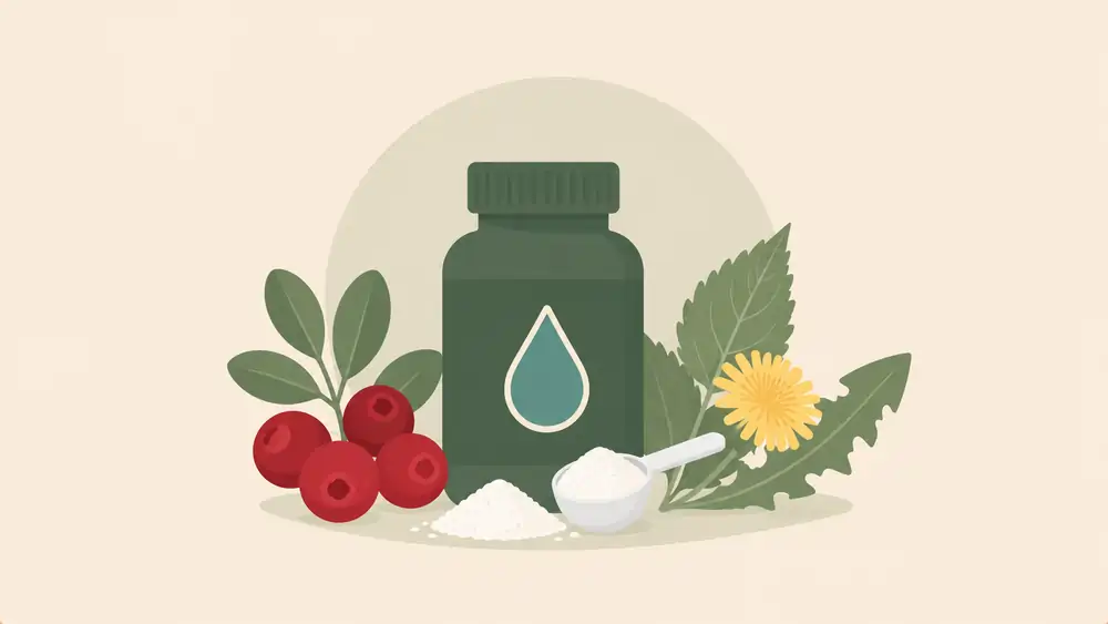 Cranberry, D-Mannose and Herbs