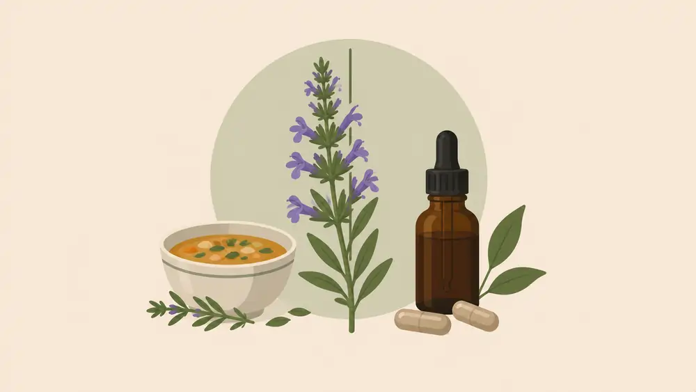 Hyssop in Cooking vs Hyssop Supplements