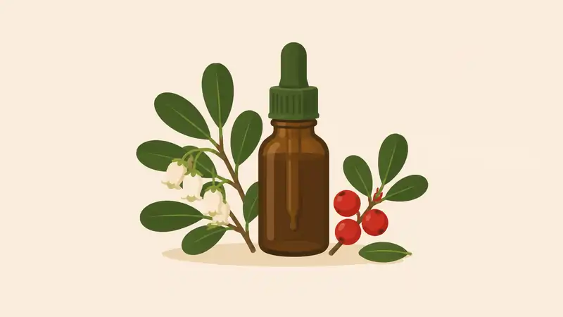 Uva Ursi Leaf vs Bearberry Fruit