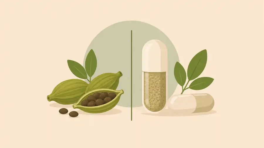 Whole Cardamom Pods vs Cardamom Capsules