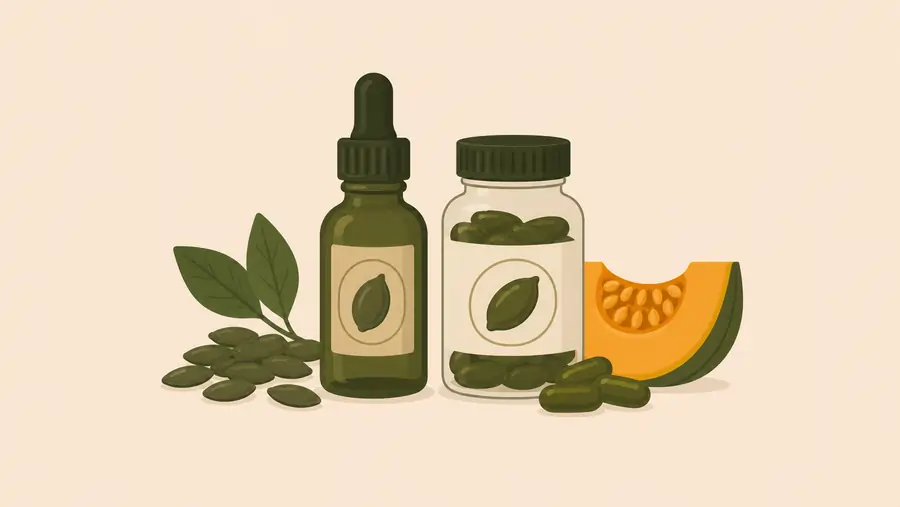 Pumpkin Seed Tincture vs Pumpkin Seed Oil