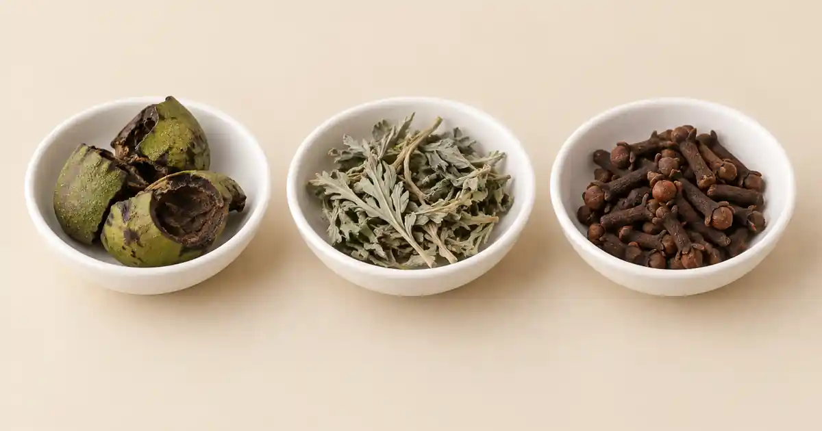 Black Walnut Wormwood Cloves Benefits