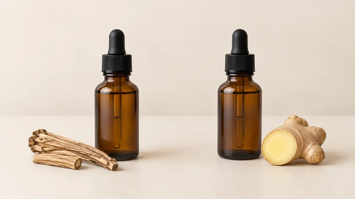 Gentian vs Ginger Appetite Tincture