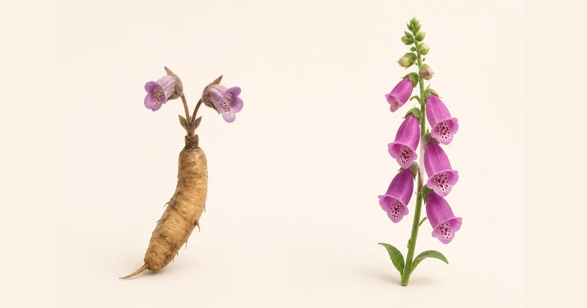 Rehmannia vs Foxglove